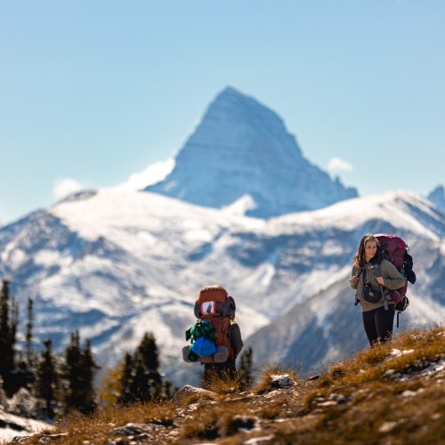 Banff Elopement Photographer in mount assiniboine