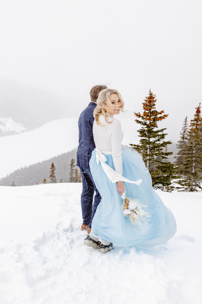 Banff elopement photographer lake peyto