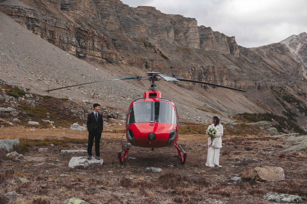 Helicopter elopement